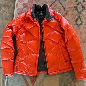 The North Face Fiery Red Quilted Jacket